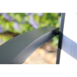 Acamp Set 4x Stapelsessel Alberto 55 Cm X 56 Cm X 88 Cm Schwarz-SilberGrau -Vitavia Verkäufe 4013556570367 4825 06