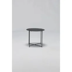 Acamp Beistelltisch Lund Rund Ø 46 Cm Anthrazit -Vitavia Verkäufe 4013556574709 4967 01