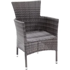 Acamp Set 4x Stapelsessel Cesar 58 Cm X 59 Cm X 84 Cm Taupe 10 Acamp Set 4x Stapelsessel Cesar 58 Cm X 59 Cm X 84 Cm Taupe -Vitavia Verkäufe 4013556589444 5052 04