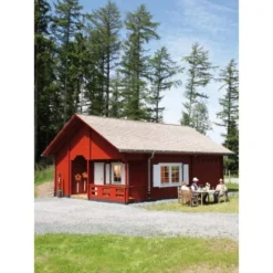 Wolff Finnhaus Ferienhaus Spessart 92-E M. Schlafboden B X T: 577 Cm X 949 Cm