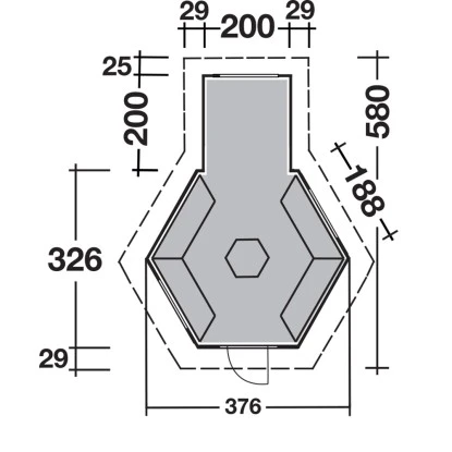 Wolff Finnhaus Grillkota De Luxe 9 Mit Anbau B X T: 426 Cm X 574 Cm 18 Wolff Finnhaus Grillkota De Luxe 9 Mit Anbau B X T: 426 Cm X 574 Cm – Bild 18