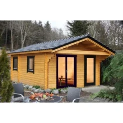 Wolff Finnhaus Ferienhaus Göteborg 70-E Modern B X T: 414 Cm X 571 Cm