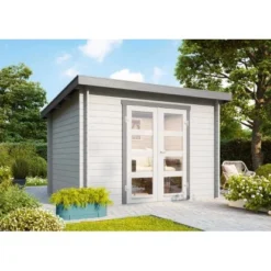 Wolff Finnhaus Holz-Gartenhaus Gent A B X T: 292 Cm X 230 Cm