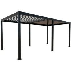 Best Freizeitmöbel Terrassenüberdachung Cadiz 360 Cm X 720 Cm X 250 Cm