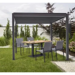 Best Freizeitmöbel Terrassenüberdachung Cadiz 360 Cm X 720 Cm X 250 Cm -Vitavia Verkäufe 4043153116491 2535 03