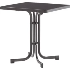 Sieger Boulevard-Klapptisch 70 Cm X 70 Cm Eisengrau/Anthrazit
