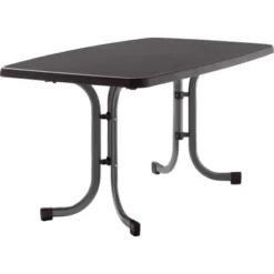 Sieger Klapptisch Boulevard Eisengrau Anthrazit 150 Cm X 90 Cm
