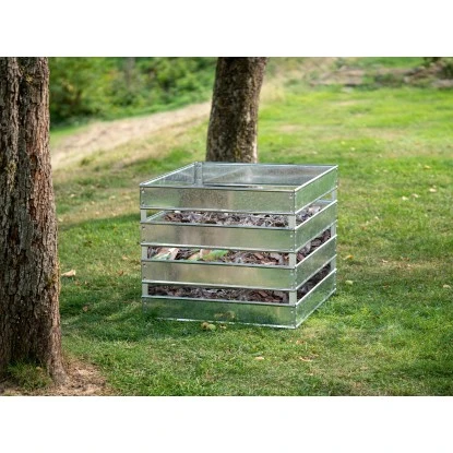 Verzinkter Komposter 80 X 80 X 70 Cm 2 Verzinkter Komposter 80 X 80 X 70 Cm – Bild 2