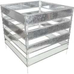 Verzinkter Komposter 80 X 80 X 70 Cm