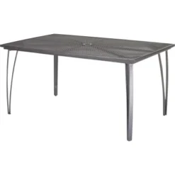 Gartentisch Sacramento II Rechteckig Stahl 153 Cm X 96 Cm