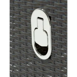 Lounge-Relaxsessel Vermont Verstellb. Rückenlehne Polyrattan Deep Water Concrete -Vitavia Verkäufe 4048124975879 CU03 150917