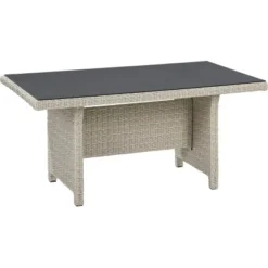 Gartentisch Vermont Rechteckig 145,5 Cm X 85,5 Cm Cloud