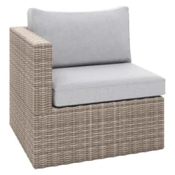 Balkonmöbel-Set Olea Mini 5-teilig Polyrattan Hellgrau -Vitavia Verkäufe 4048124995341 S 05