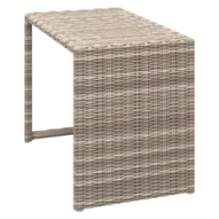 Balkonmöbel-Set Olea Mini 5-teilig Polyrattan Hellgrau -Vitavia Verkäufe 4048124995341 S 07