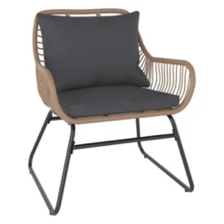 Balkonmöbel-Set Willmar 3-teilig Polyrattan Beige -Vitavia Verkäufe 4048124997611 S 02