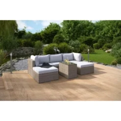 Lounge-Sessel Olea Aus Polyrattan Sand -Vitavia Verkäufe 4048124998502 AB01 230819