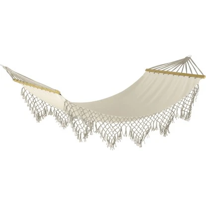 Hängematte Salcha Aus Polycotton Beige 1 Hängematte Salcha Aus Polycotton Beige