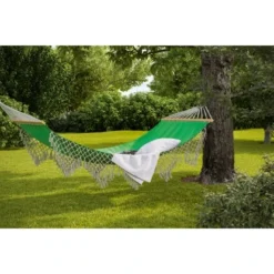 Hängematte Salcha Aus Polycotton Grün 7 Hängematte Salcha Aus Polycotton Grün -Vitavia Verkäufe 4048126605293 AB01 230819