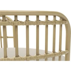 Lounge-Set Hillston 5-teilig Polyrattan Natur -Vitavia Verkäufe 4048126607372 CU02 160820