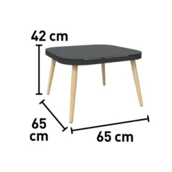Eck-Lounge-Set Edna 3-teilig Seil-Bespannung Anthrazit -Vitavia Verkäufe 4048126613984 VM03 210920
