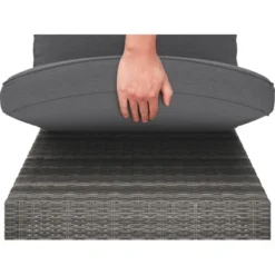 Lounge-Sessel Alridge Polyrattan Grau Mitte 15 Lounge-Sessel Alridge Polyrattan Grau Mitte -Vitavia Verkäufe 4048126615384 A01 070920