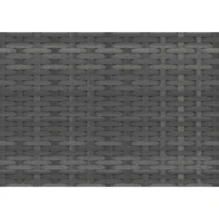 Lounge-Set 3-teilig Aus Polyrattan-Geflecht Hellgrau -Vitavia Verkäufe 4048126616473 CU01 301220