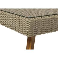 Sofa-Lounge-Set Borup 4-teilig Wicker Beige 25 Sofa-Lounge-Set Borup 4-teilig Wicker Beige -Vitavia Verkäufe 4048126617678 120