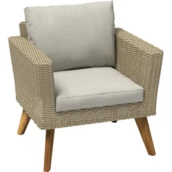 Sofa-Lounge-Set Borup 4-teilig Wicker Beige 20 Sofa-Lounge-Set Borup 4-teilig Wicker Beige -Vitavia Verkäufe 4048126617678 50