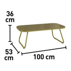Lounge-Set Mit Esstisch Scafford 4-teilig Mit Seilbespannung Oliv -Vitavia Verkäufe 4048126618163 160