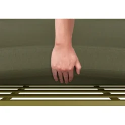 Lounge-Set Mit Esstisch Scafford 4-teilig Mit Seilbespannung Oliv -Vitavia Verkäufe 4048126618163 90