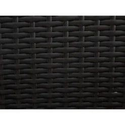 Balkonset Taracoa Wicker Schwarz 3-teilig -Vitavia Verkäufe 4048126619542 40