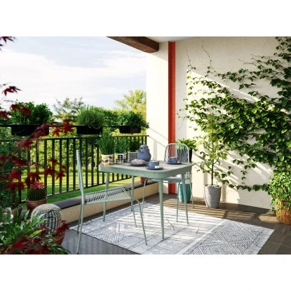 Stapelstuhl Paita Stahl 4 Stapelstuhl Paita Stahl – Bild 4