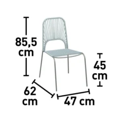Stapelstuhl Paita Stahl 11 Stapelstuhl Paita Stahl -Vitavia Verkäufe 4048126619962 60