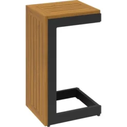 Lounge-Set Lipson 3-teilig Aus Akazienholz Und Aluminium Grau -Vitavia Verkäufe 4048126620623 70