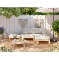 Ecksessel Morenci Mit Auflage Taupe -Vitavia Verkäufe 4048126622863 30