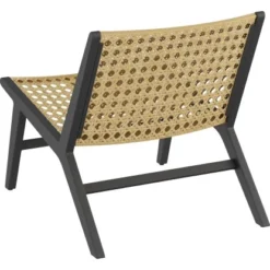 Balkonset Caddoa 3-teilig Schwarz-Natur -Vitavia Verkäufe 4048126623914 40