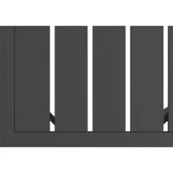 Balkonset Caddoa 3-teilig Schwarz-Natur -Vitavia Verkäufe 4048126623914 80
