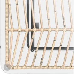 Lounge-Set Udima Mit Tisch 4-teilig Aus Rattan Natur -Vitavia Verkäufe 4048126625512 130