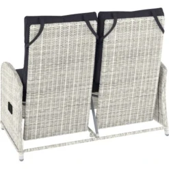 Lounge-Set Kalgan 6-teilig Wicker Eisgrau (B-Ware) 24 Lounge-Set Kalgan 6-teilig Wicker Eisgrau (B-Ware) -Vitavia Verkäufe 4048126625642 50