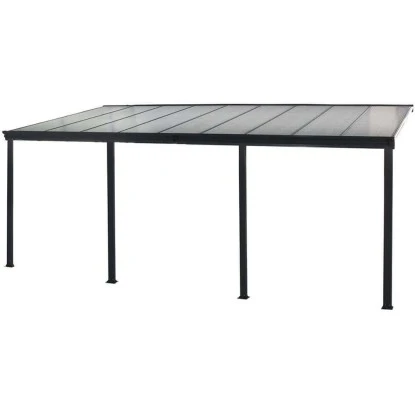 Home Deluxe Terrassenüberdachung Solis Alu 618 X 303 X 226 / 278 Cm Anthrazit 3 Home Deluxe Terrassenüberdachung Solis Alu 618 X 303 X 226 / 278 Cm Anthrazit – Bild 3