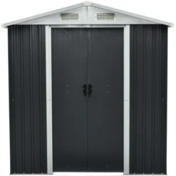 Home Deluxe Geräteschuppen Bohio L 204 Cm X 131 Cm X 190 Cm Anthrazit -Vitavia Verkäufe 4058166167002 11007200 5