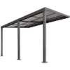 Home Deluxe Terrassenüberdachung Solis Deluxe 579 X 295 X 233/272 Cm Anthrazit