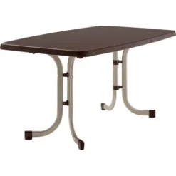 Sieger Klapptisch Boulevard Champagner Mokka 150 Cm X 90 Cm