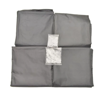 Palram - CanopiaVorhangset Für Martinique 3 X 3.6 Pavillon Anthrazit 4 Palram - CanopiaVorhangset Für Martinique 3 X 3.6 Pavillon Anthrazit – Bild 4