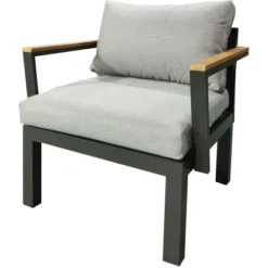 Gartenfreude Aluminium-Sessel Ambience 75 X 63 X 44 Cm Dunkelgrau