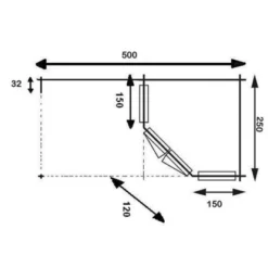 Alpholz Gartenhaus Mosel Pultdach 524 Cm X 271 Cm Hellbraun -Vitavia Verkäufe 4251554409221 11003400 2