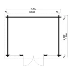Alpholz Holz-Gartenhaus Pultdach Unbehandelt 920 Cm X 345 Cm 8 Alpholz Holz-Gartenhaus Pultdach Unbehandelt 920 Cm X 345 Cm -Vitavia Verkäufe 4251554410852 11003400 3