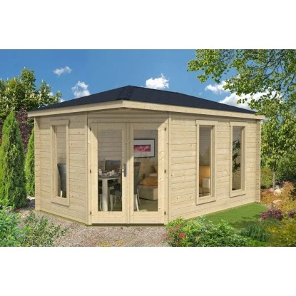 Alpholz Gartenhaus Lido-40 Walmdach 470 Cm X 325 Cm Hellbraun 1 Alpholz Gartenhaus Lido-40 Walmdach 470 Cm X 325 Cm Hellbraun