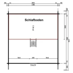 Alpholz Holz-Gartenhaus Satteldach Tauchimprägniert 920 Cm X 472 Cm -Vitavia Verkäufe 4251554425887 11003400 5