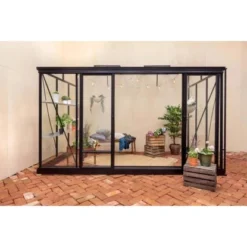 Terrando Anlehngewächshaus Elena B 380 Cm X T 233 Cm -Vitavia Verkäufe 4251771217746 11003400 3